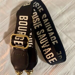 Clare V - Black Crossbody Strap, Rare *Bourgeoise Savage*